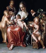 Joachim Wtewael Charity oil